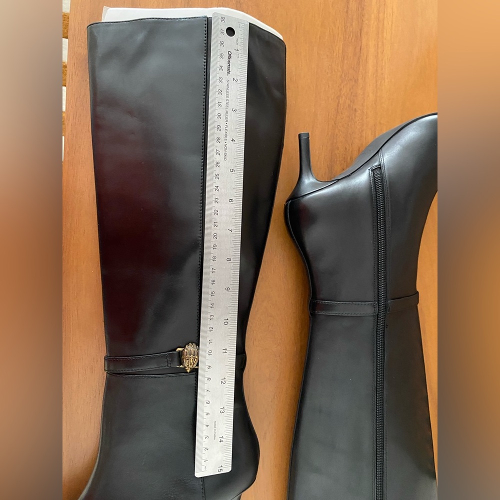 Kurt Geiger Black Heeled Boots - Picture 7 of 9